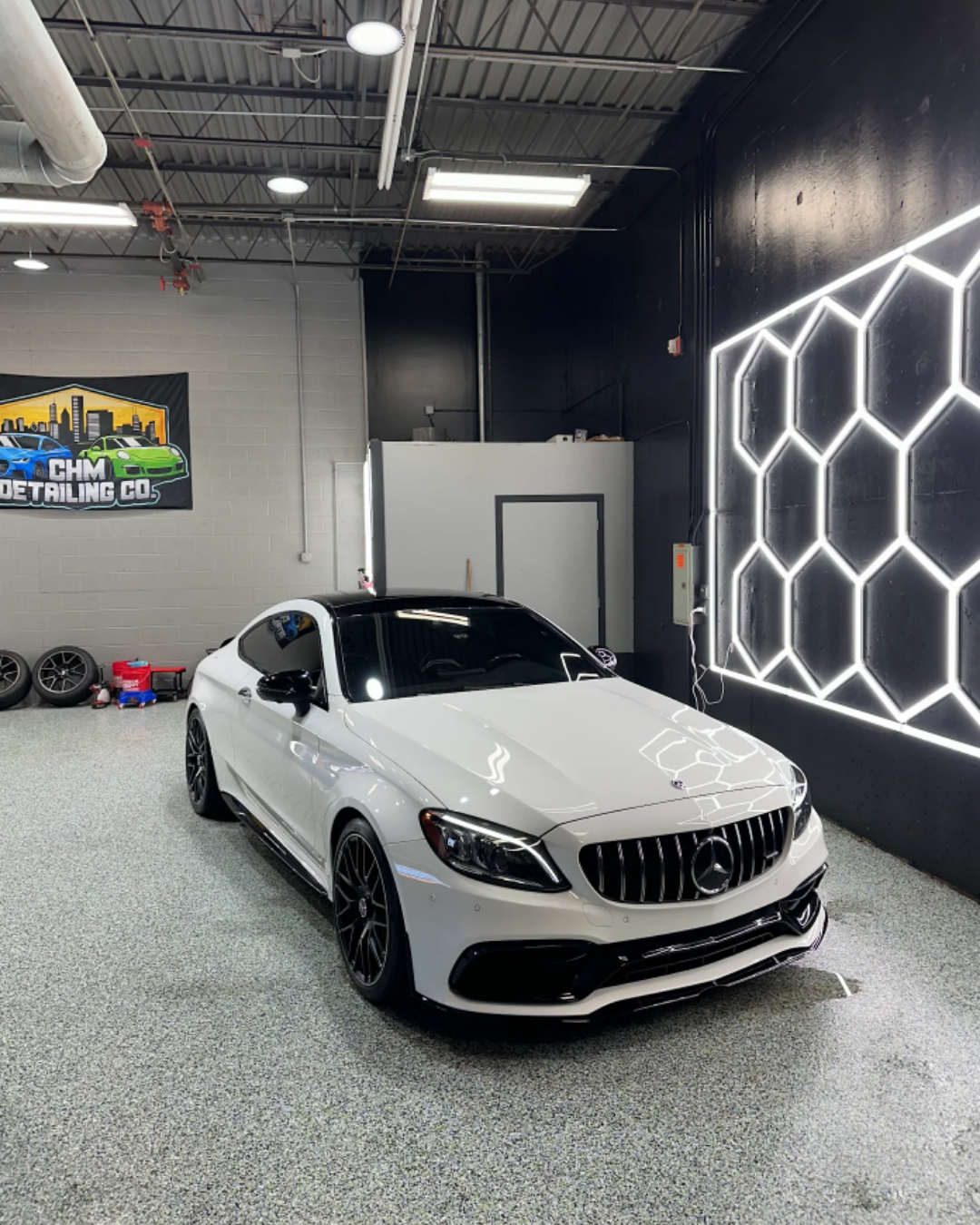 Polished sedan