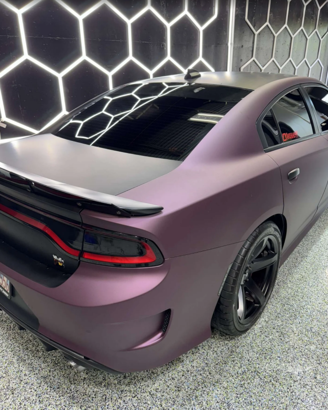 Car wrap detail