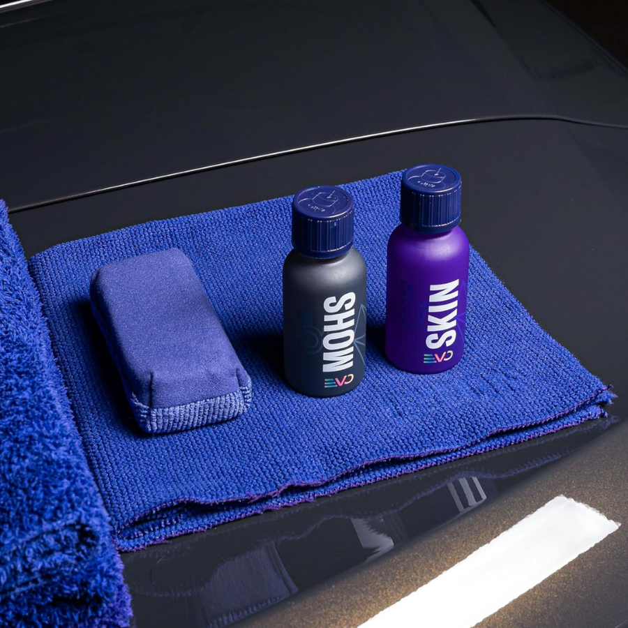 Professional detailing products and equipment used by CHM Detailing Co.
